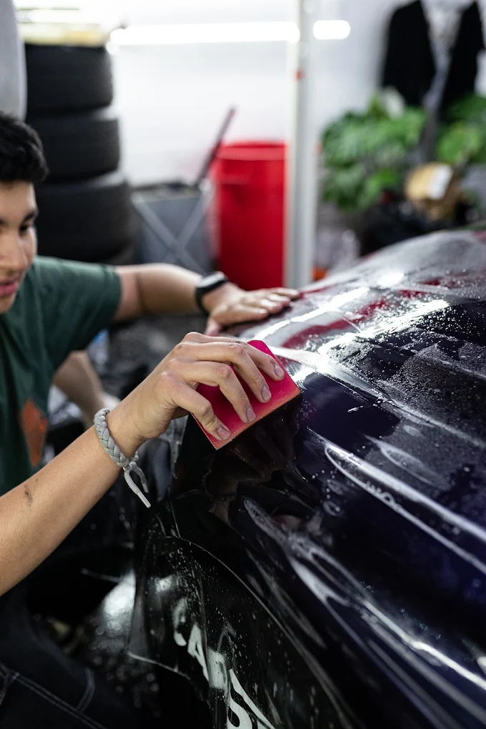 Enhanced Garage detailing, paint protection and wrap work — photo 13